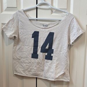 Brandy Melville off shoulder 14 shirt